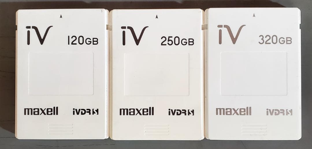 maxell iV 320GB / 250GB / 120GB 3点セット