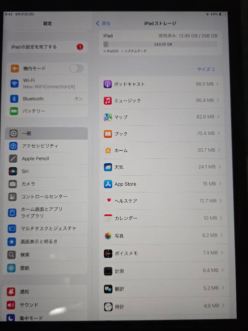 iPad 第9世代 Wi-Fiモデル(256GB)