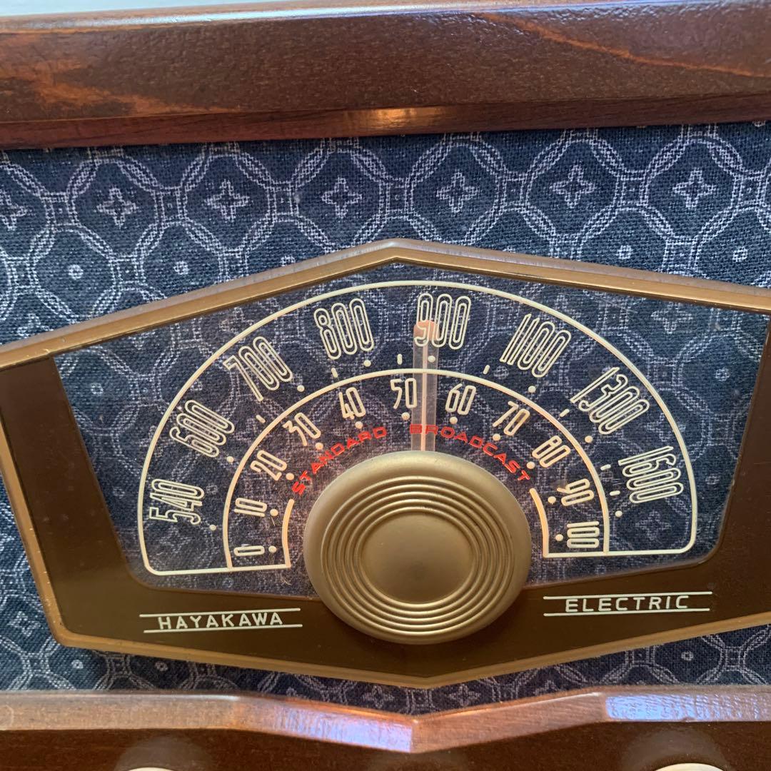 【昭和レトロ】レア品　真空管ラジオ シャープPD−67S 稼働品　インテリア