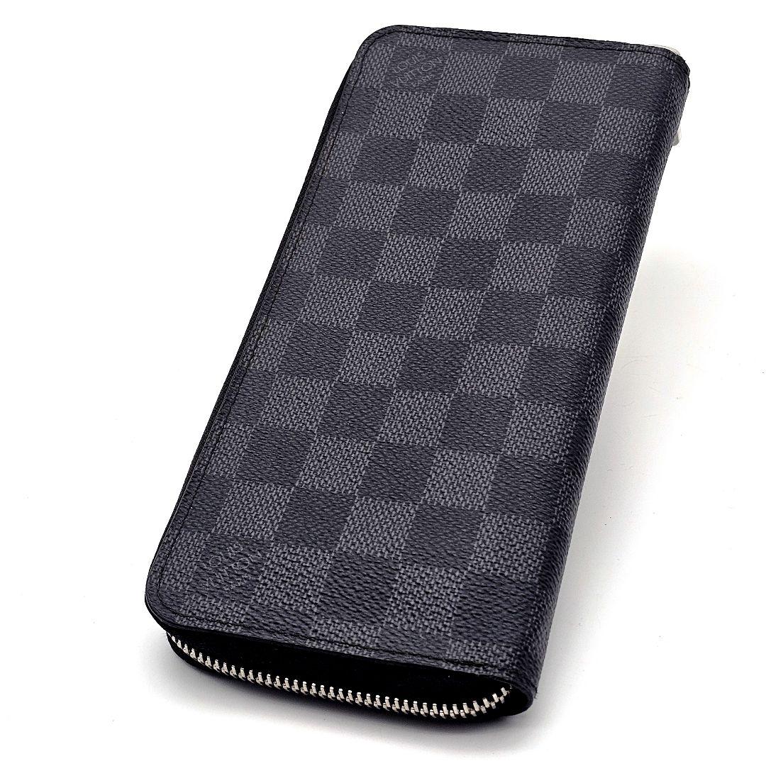 Hide様　ジッピーウォレット　長財布　ヴェルティカル　ダミエグラフィット