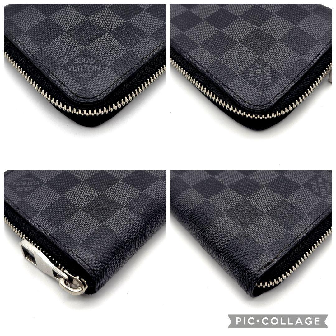 Hide様　ジッピーウォレット　長財布　ヴェルティカル　ダミエグラフィット