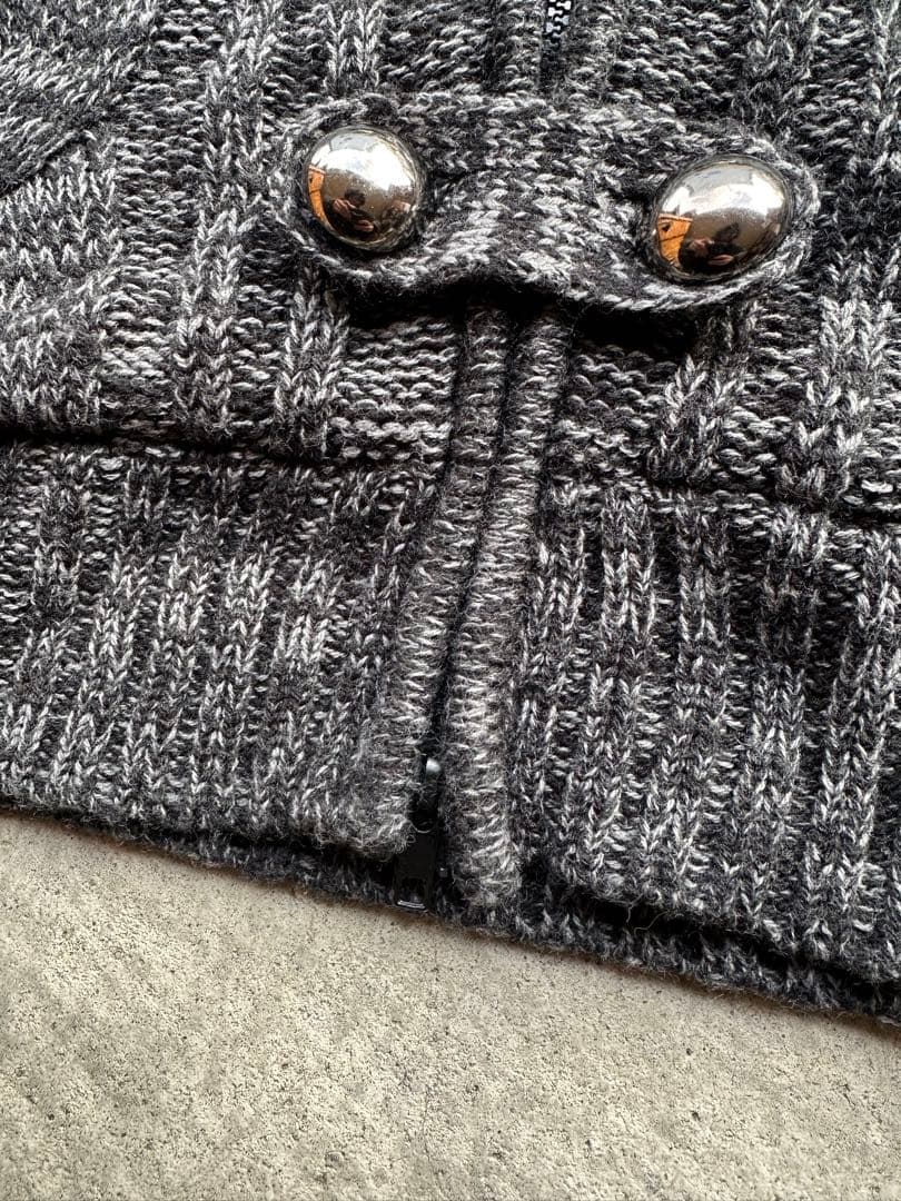 トップス fur hooded napolen zip hoodie