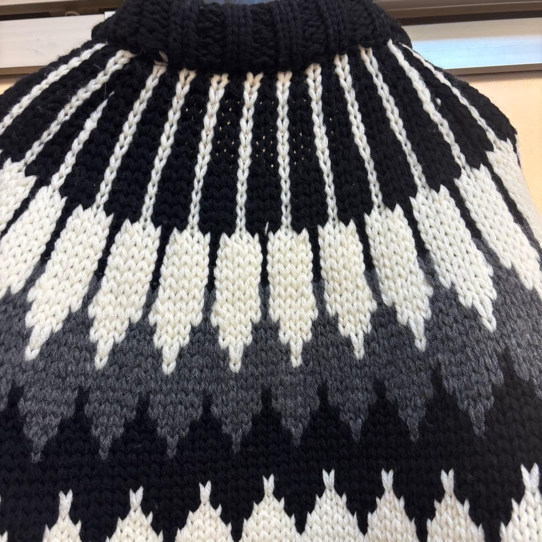 【未使用】1piu1uguale3ノルディックセーターWH期間限定価格