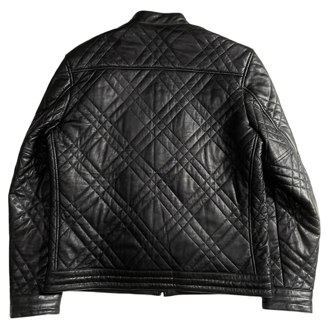 ヒステリックグラマー レザージャケット ラムレザー キルティングデザイン