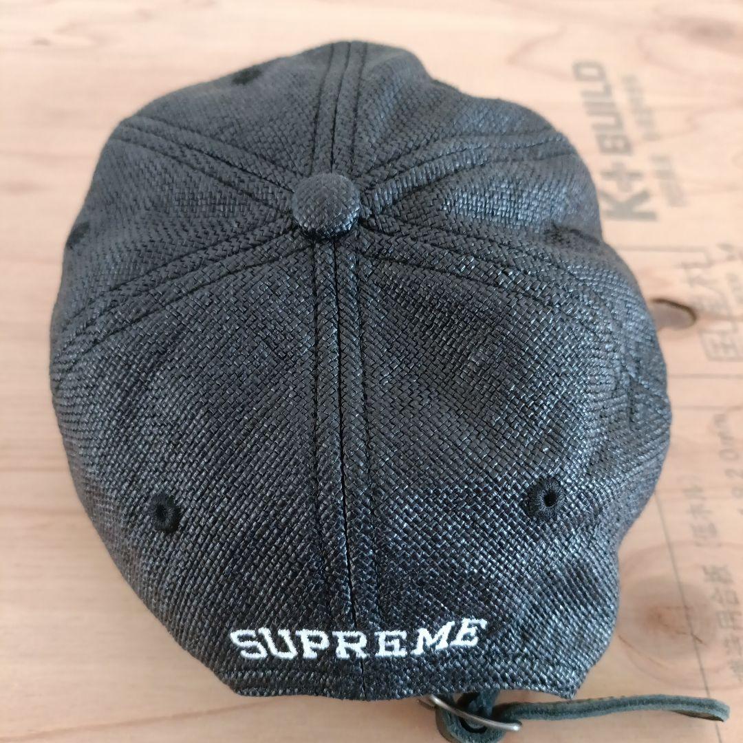 帽子 Supreme Raffia S Logo 6-Panel Cap 22SS