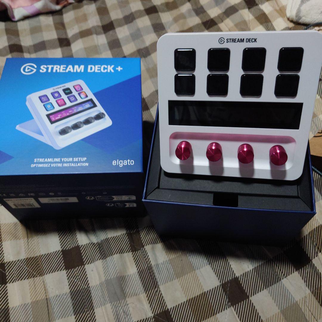 Elgato Stream Deck+ ホワイト/ピンク
