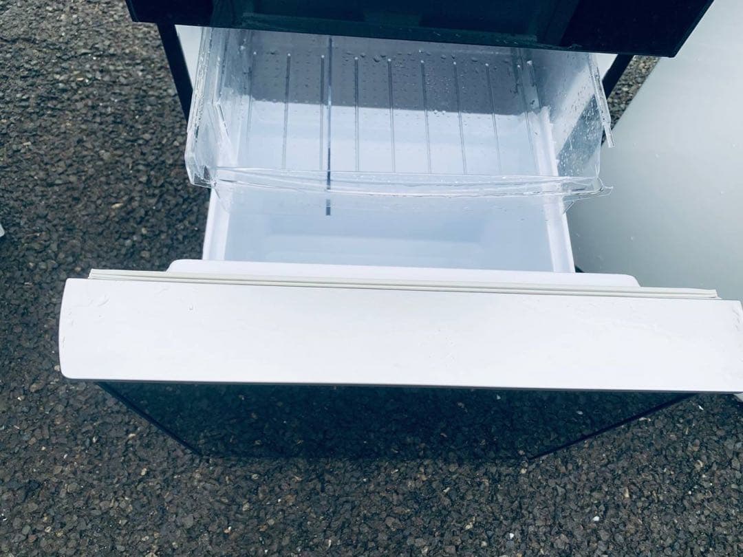 ♦SHARP ノンフロン冷凍冷蔵庫【2017年製】SJ-GD14C-B