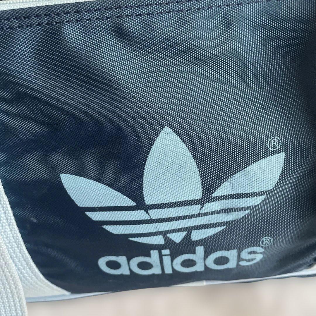 adidas アディダス　ボストンバッグ　スクールバッグ　兼松モデル　ネイビー