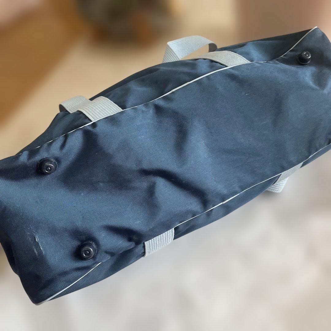 adidas アディダス　ボストンバッグ　スクールバッグ　兼松モデル　ネイビー