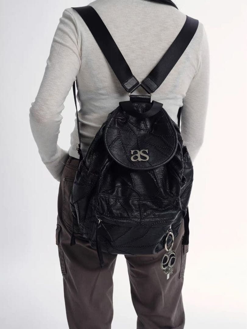 即日発送⭐︎新品　ASON アズオン レザー バックパックリュック　/g8