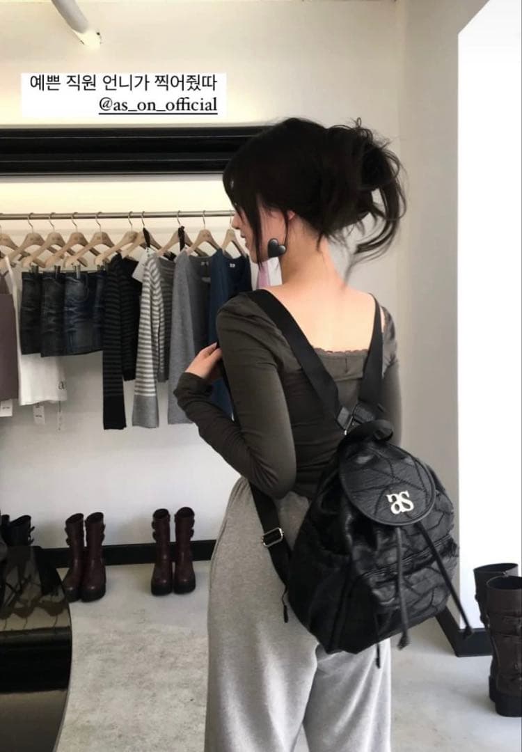 即日発送⭐︎新品　ASON アズオン レザー バックパックリュック　/g8