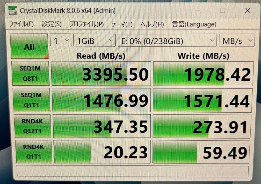 【極美品/メモリ32GB】GALLERIA ネフライトモデル RTX2060