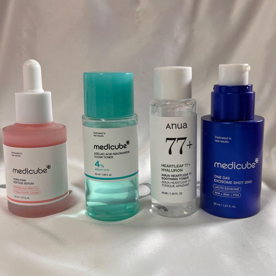 メディキューブ ブースタープロ 美顔器+美容液+化粧水セット