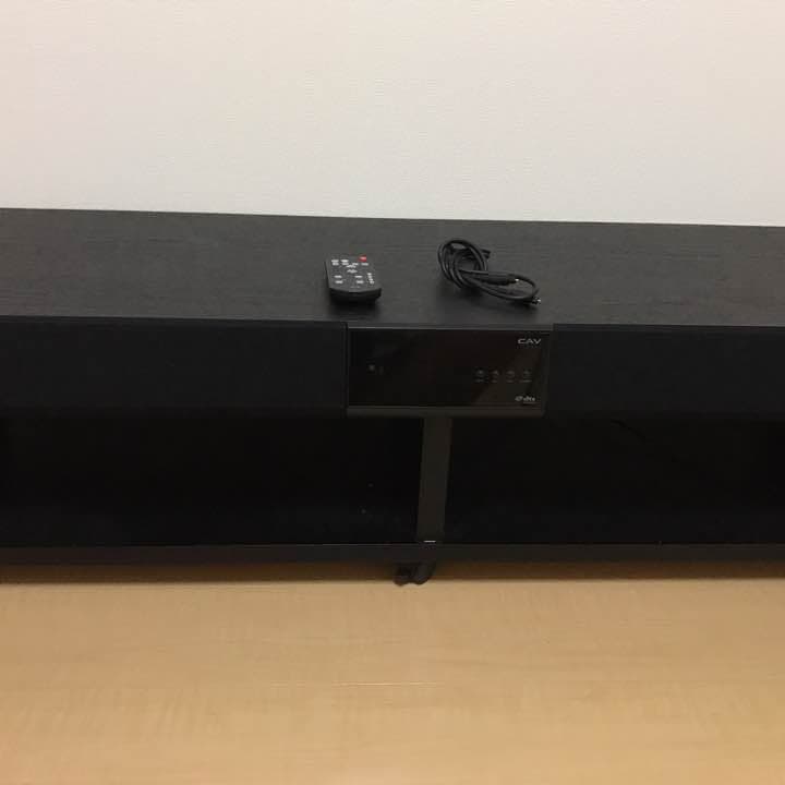 スピーカー付きテレビデッキ