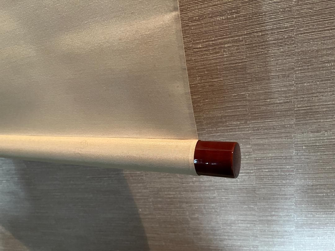 長谷川寛州　一行　軸　江月照松風吹　茶道具