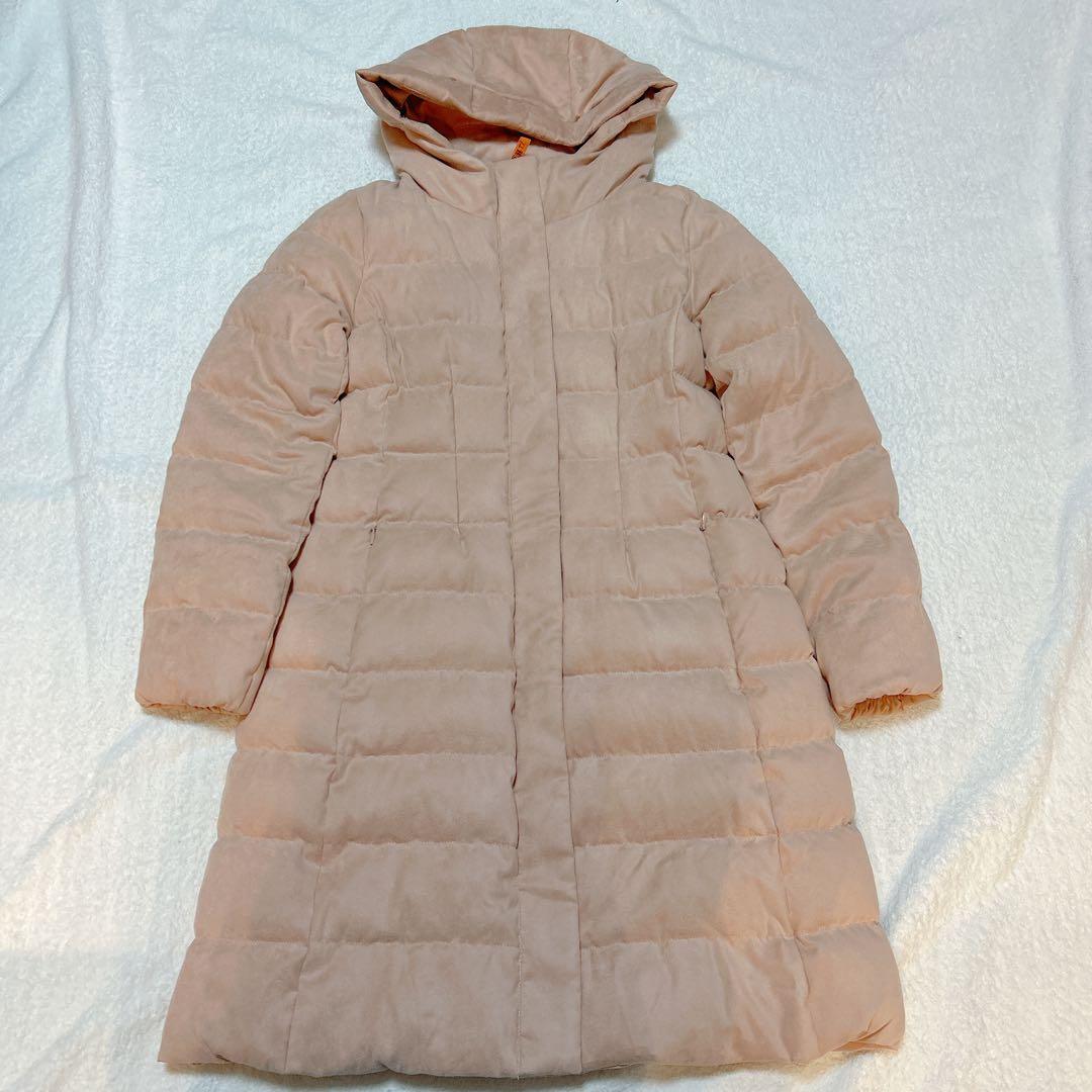 ANAYI アナイ フェイクスエードダウンコート ダウン 現行タグ ピンク