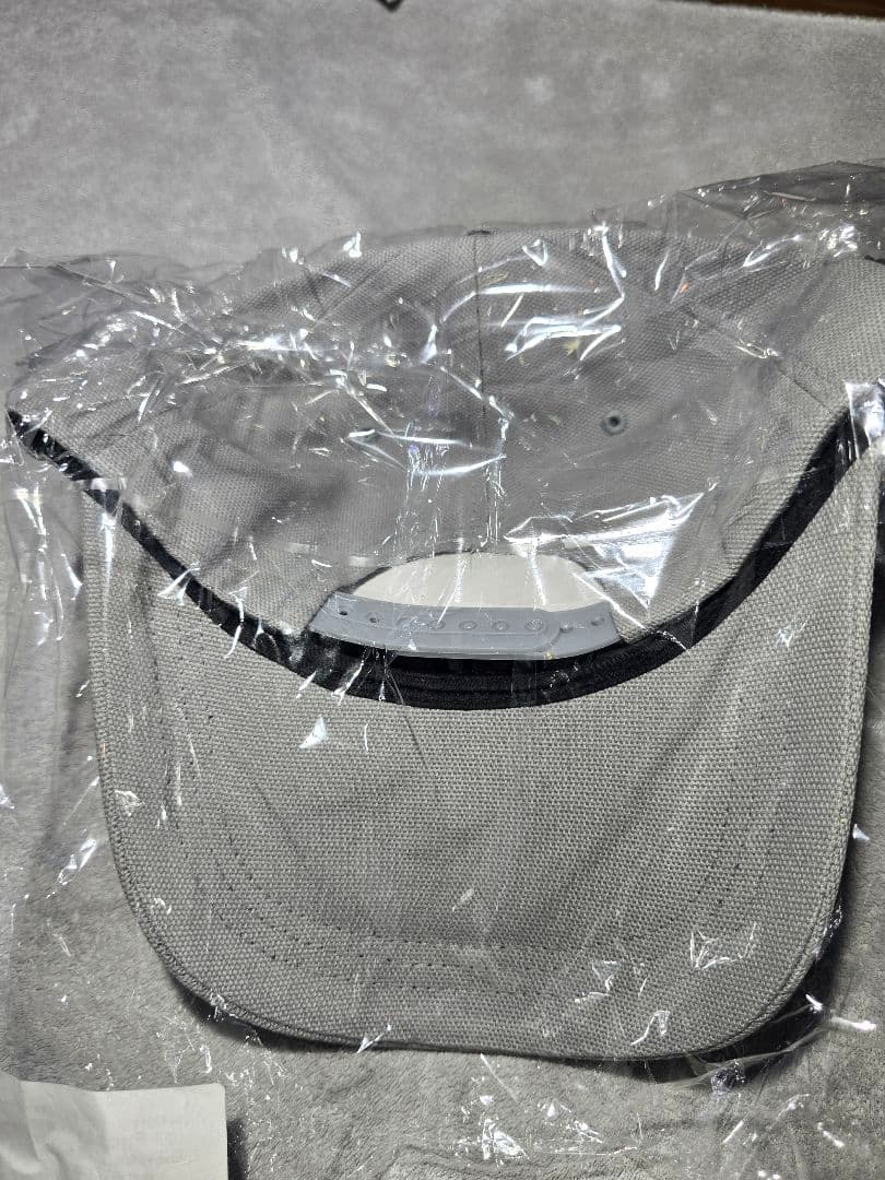 Libeiro　 グレー 　ツイルロゴキャップ　リベイロ