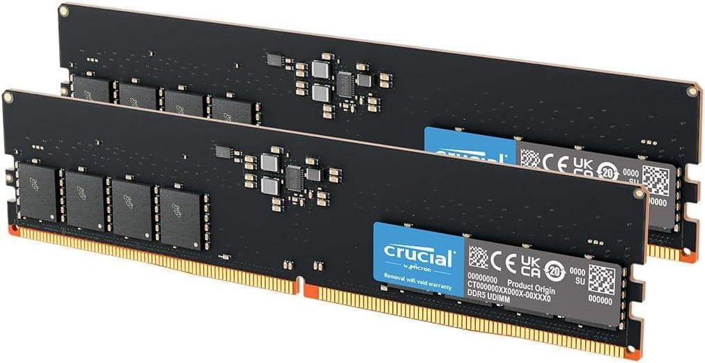 【新品/未使用】Crucial 128GBキット (2x64GB) DDR5
