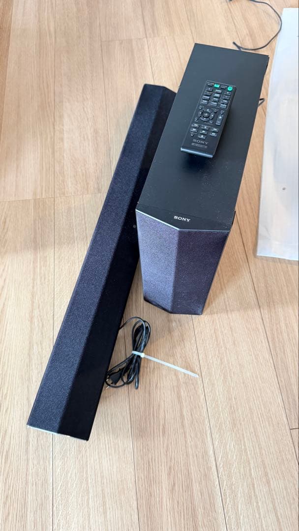 SONY ソニー　サウンドバー＆ウーファー　SA-WCT370 ホームシアター