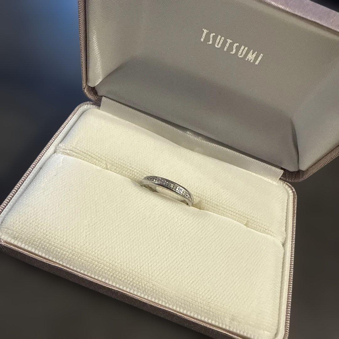 TSUTSUMI プラチナダイヤモンドリング 7号 ✨最終値下げ✨