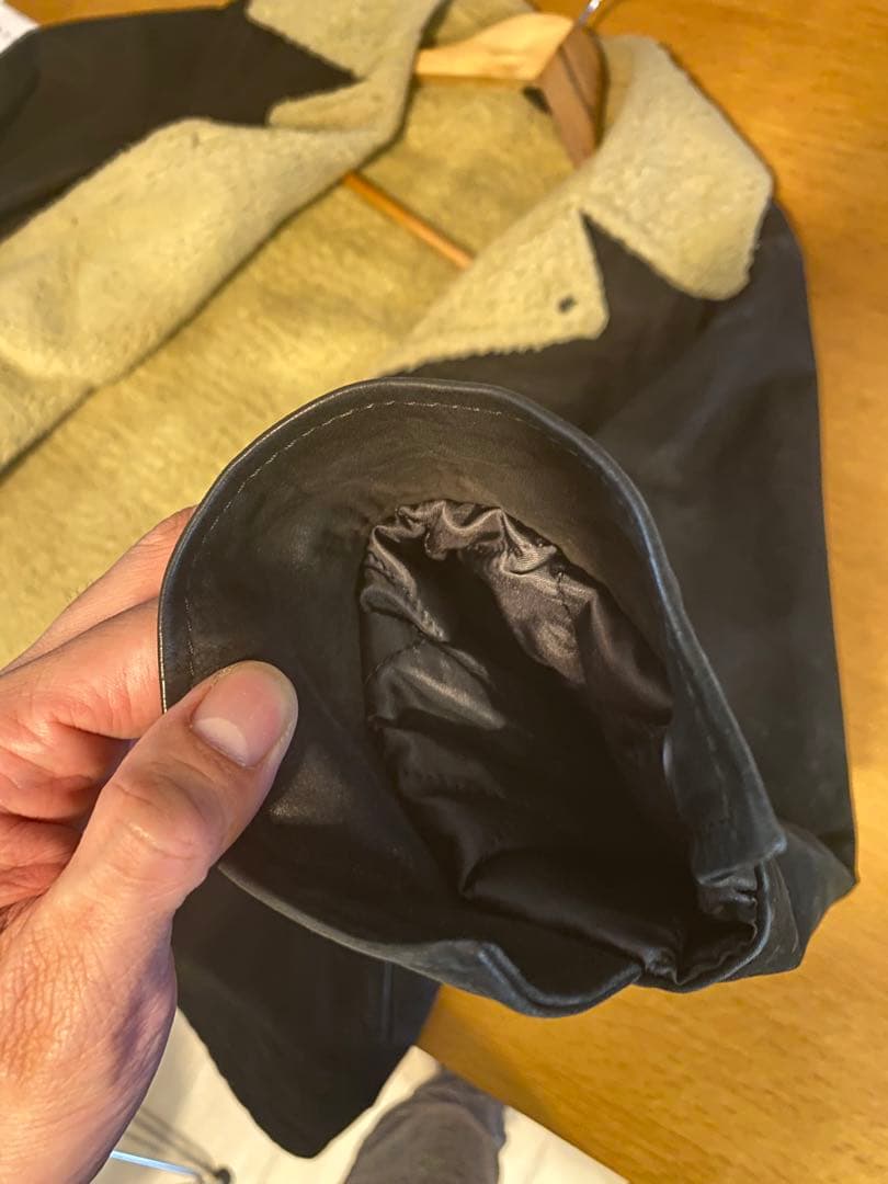 ユ*ー様 pledge COW HIDEボアジャケット SIZE:M