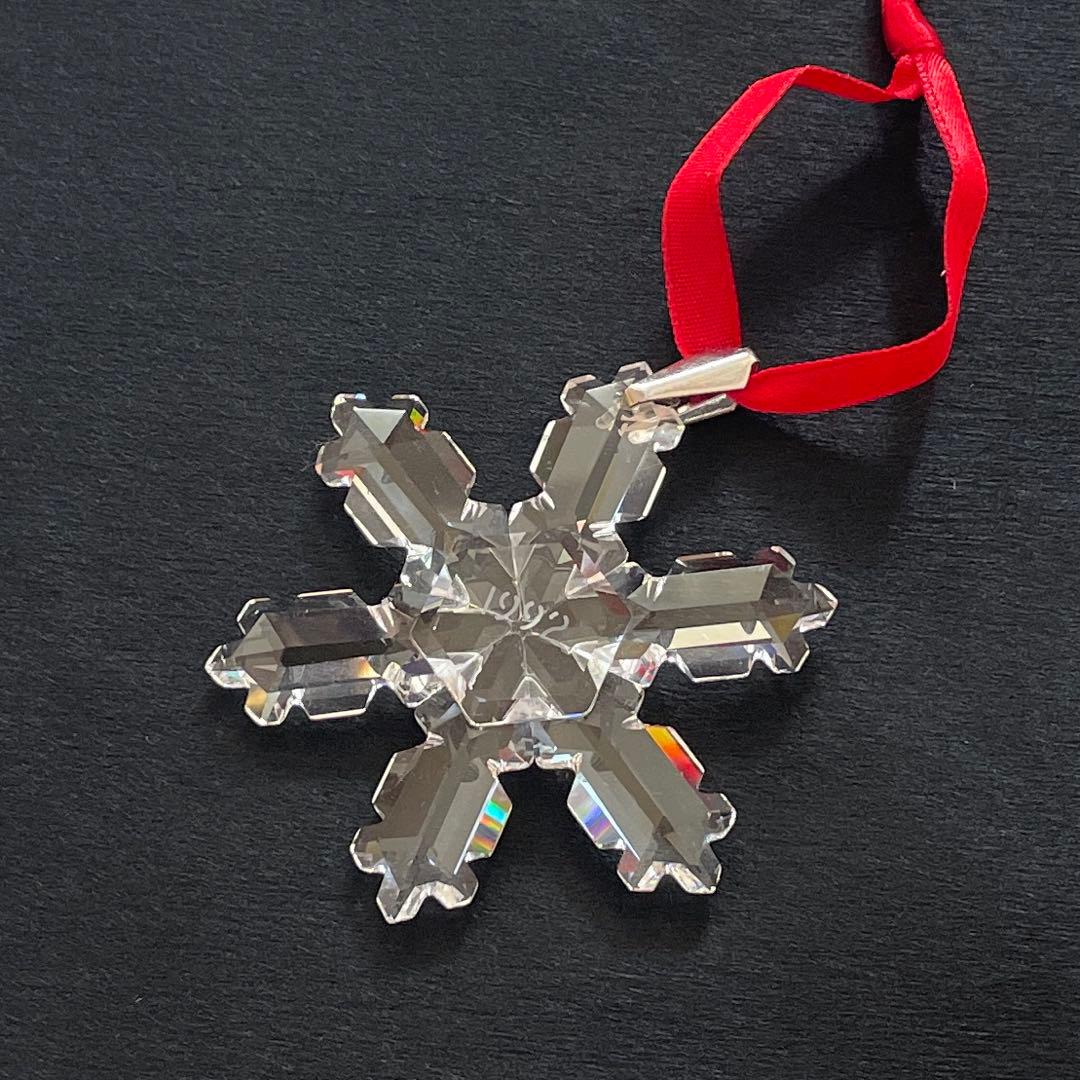 新品未使用【激レア】クリスマスオーナメント 1992年 雪の結晶 箱付きE