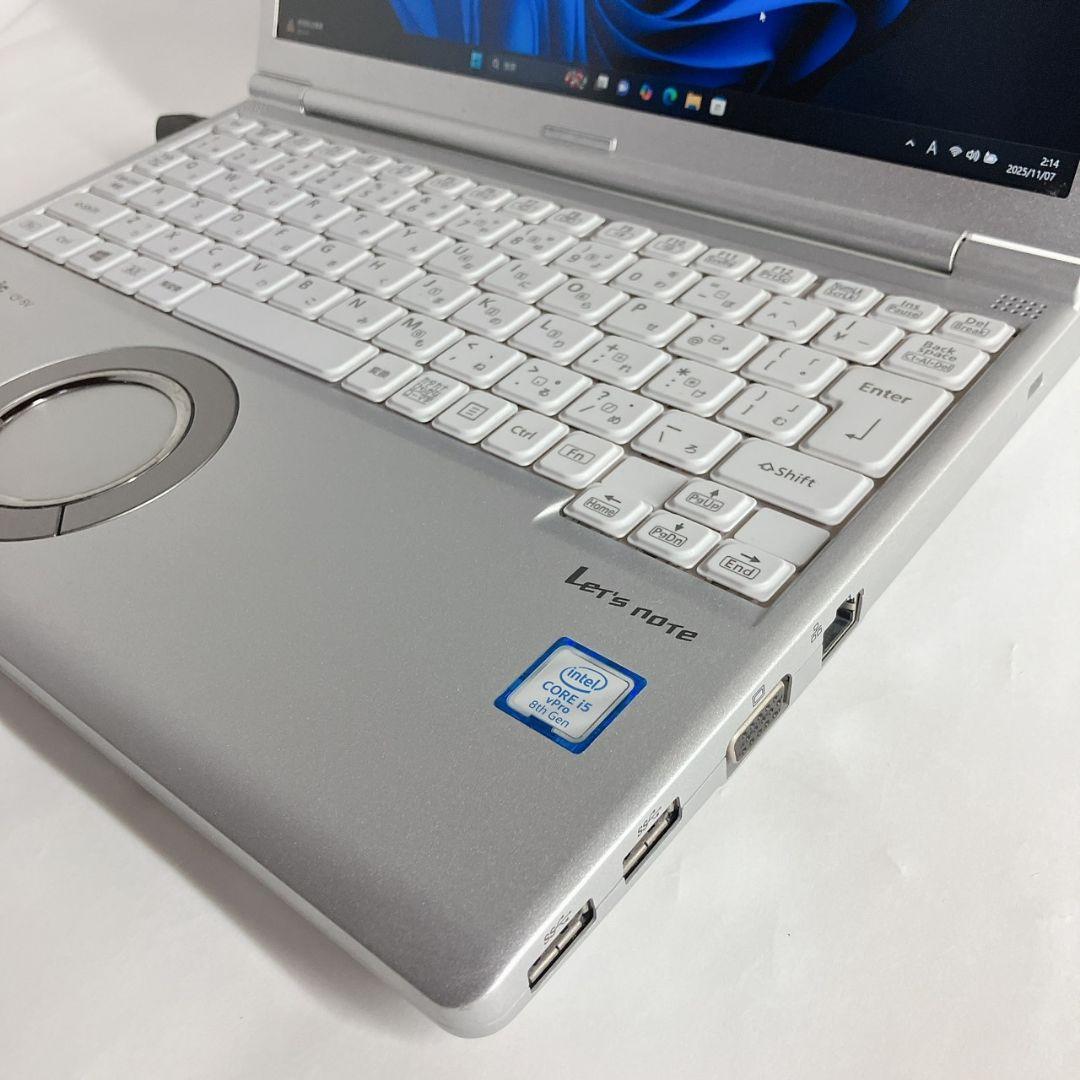 レッツノートCF-SV7 Win11 カメラSSD搭載 第8世代core-i5