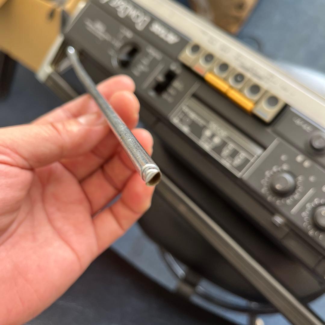 昭和レトロ東芝 TOSHIBAステレオラジオカセットレコーダーRT-8360S