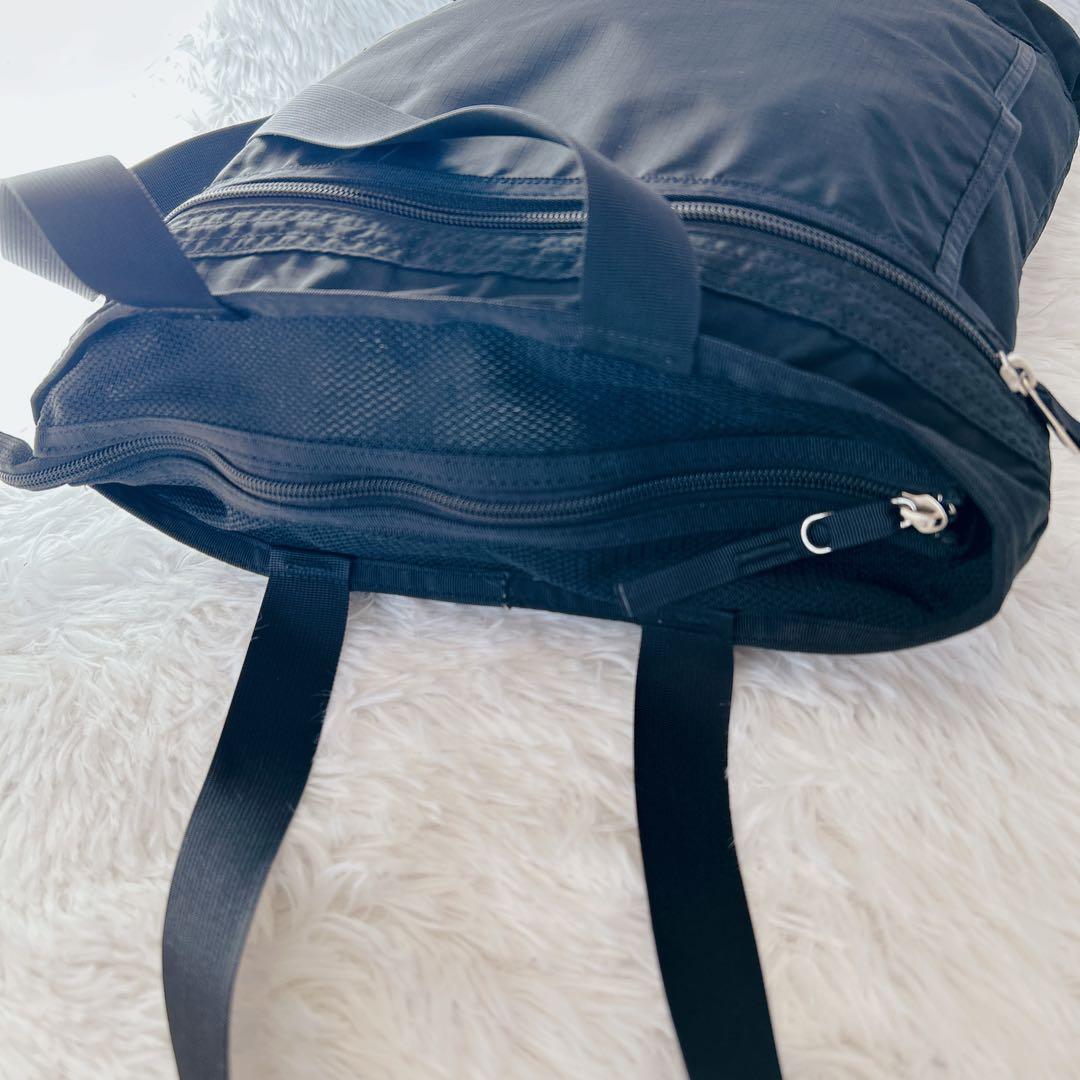 PORTER ブラック トートバッグ ナイロン A4 軽量 通勤通学　黒　肩がけ