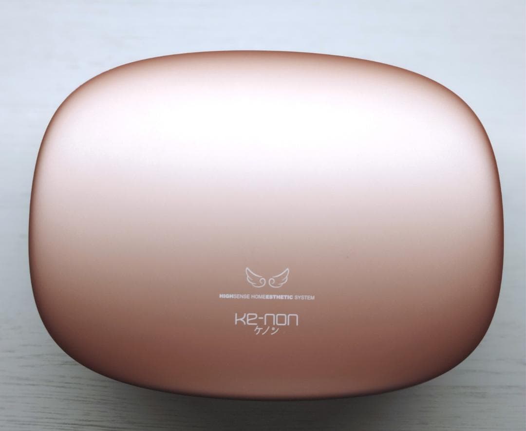 【ほぼ未使用/付属品完備】脱毛器 ケノン Ver 8.4 ピンクゴールド