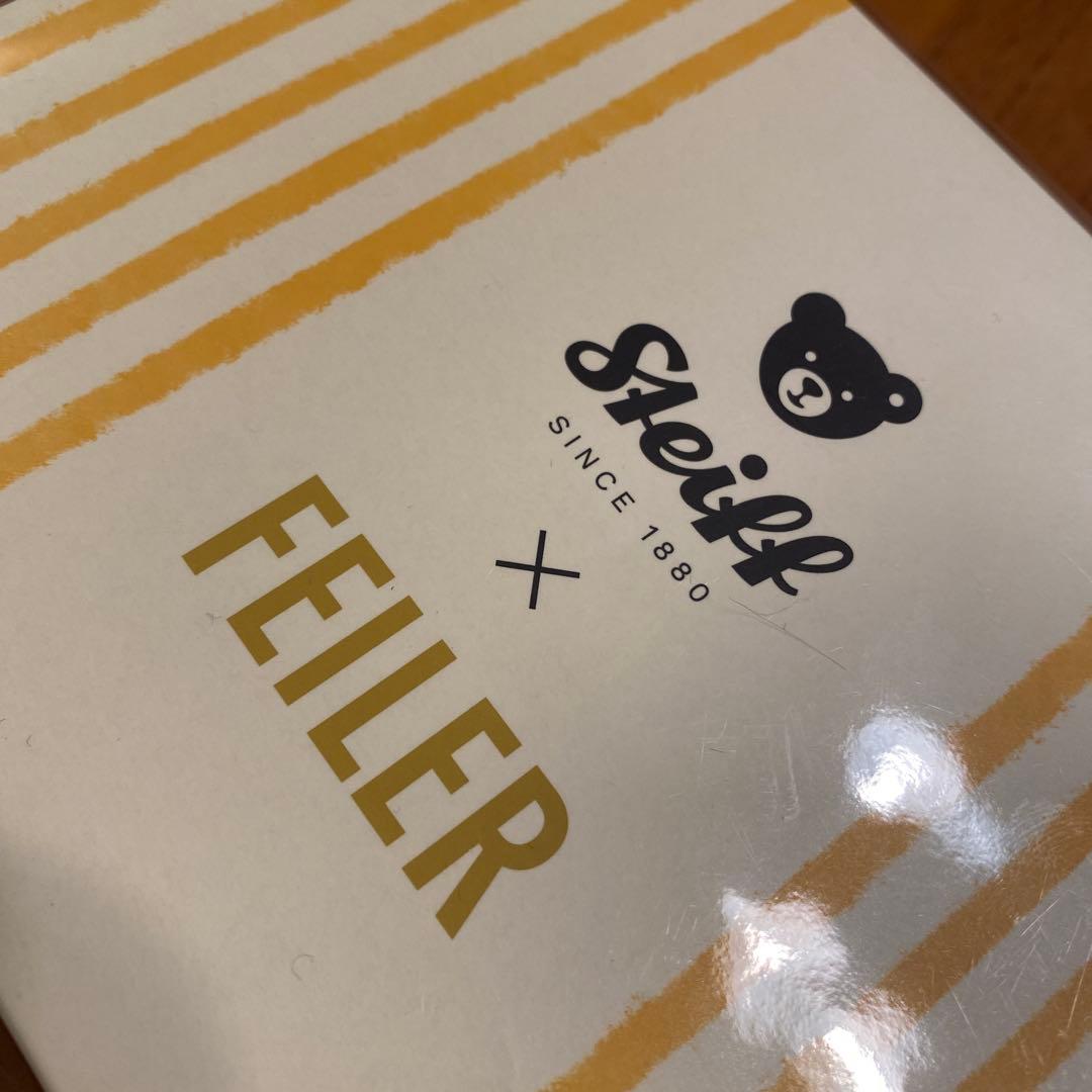 JUN 　Steiff Feiler シュタイフ　フェイラー ハンカチ