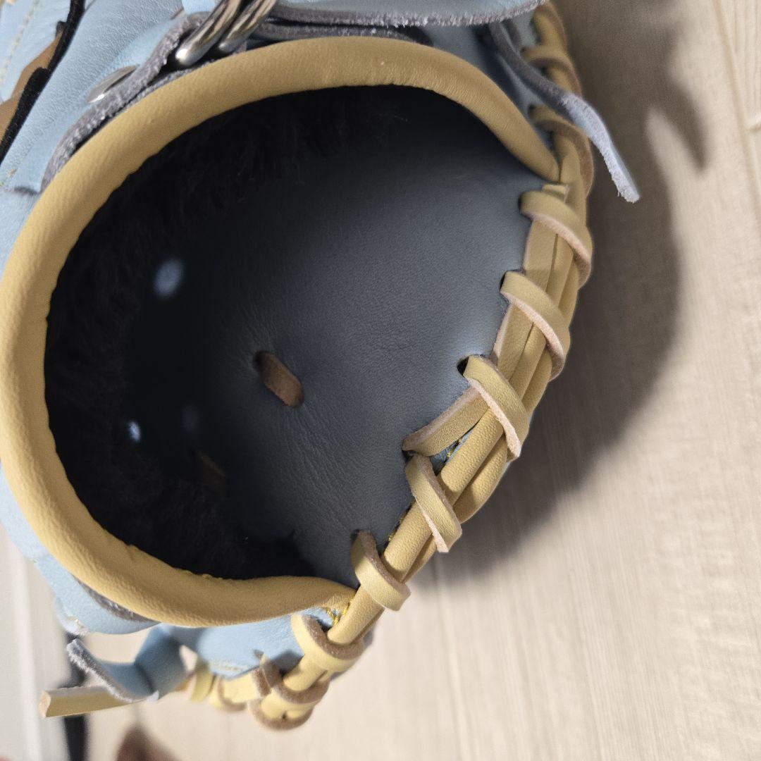 SSK キャッチャーミット 軟式グローブ 水色