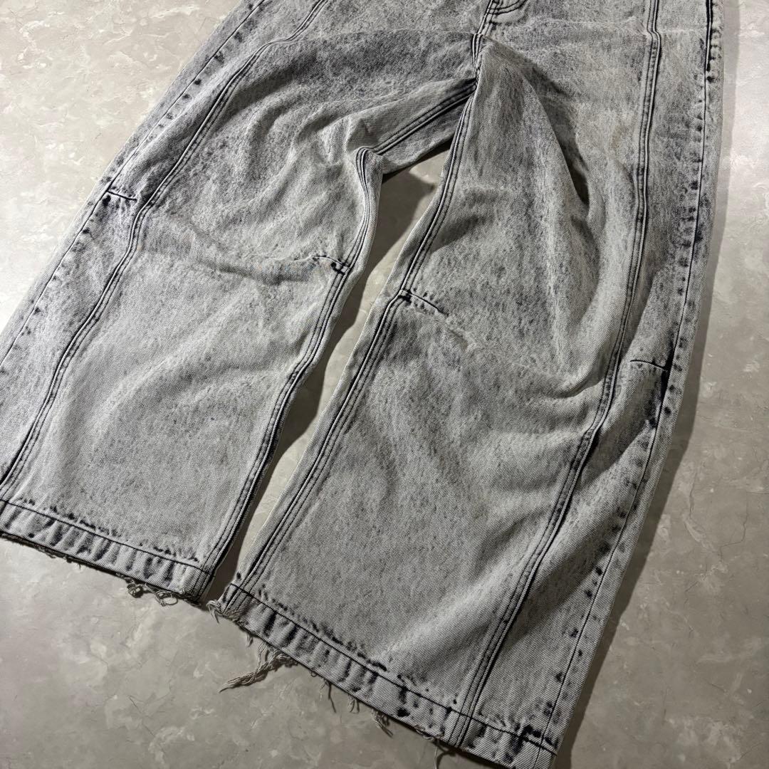 かつきくん着用 slacker black denim buggy 鬼太