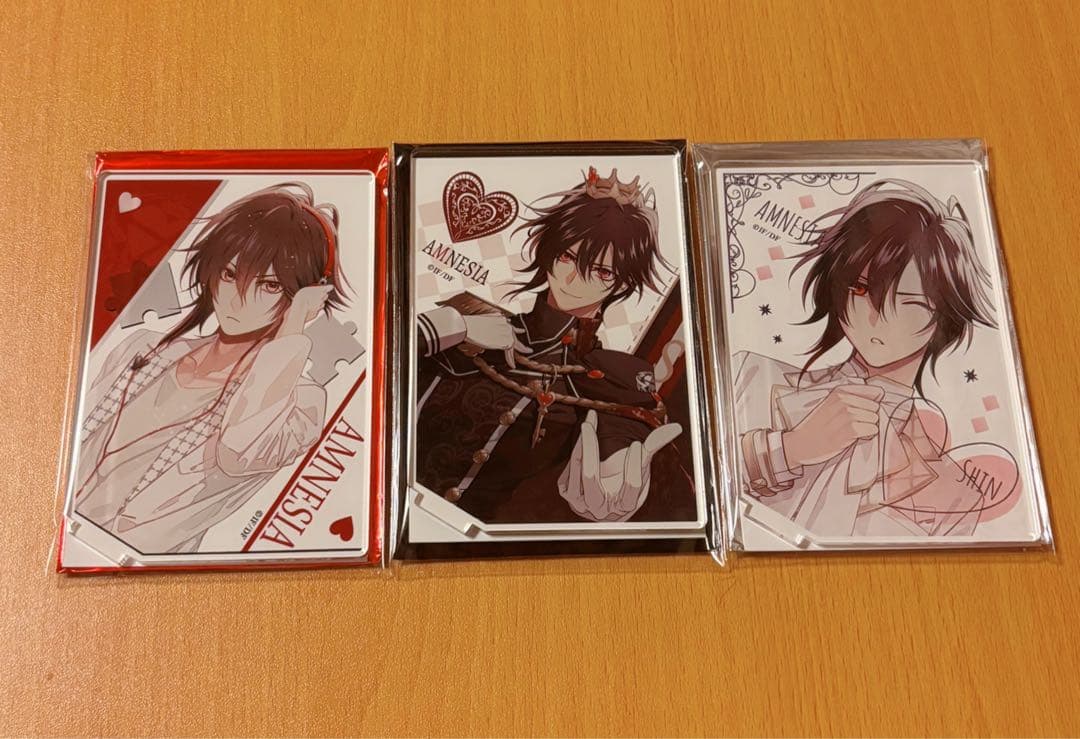 AMNESIA バレンタイン シン アクリルスタンド 3点セット
