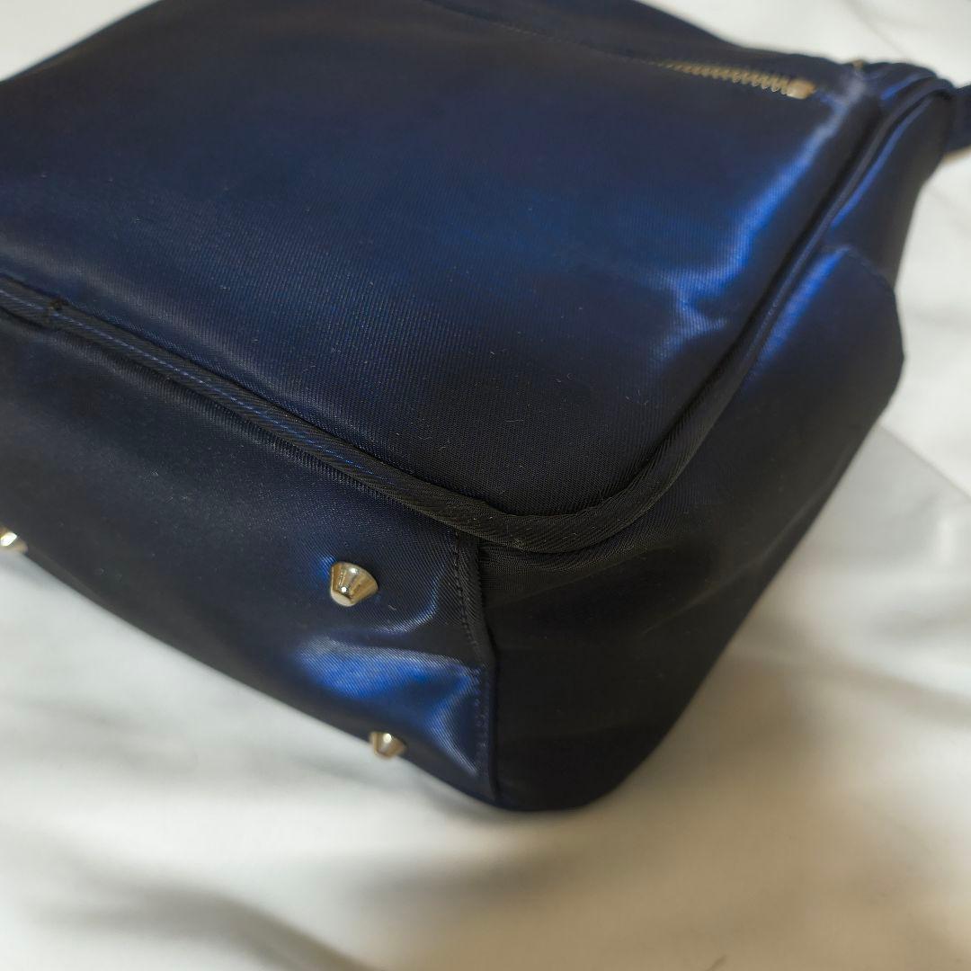 Jean Paul Gaultier ネイビー ハンドバッグ 玉虫色