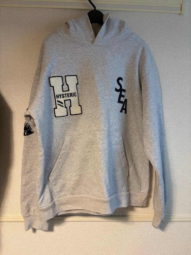 wind and sea ヒステリックグラマー　パーカー