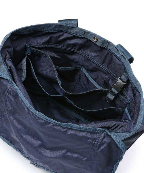 ★美品★BRIEFING DISCRETE TOTE MW ネイビー