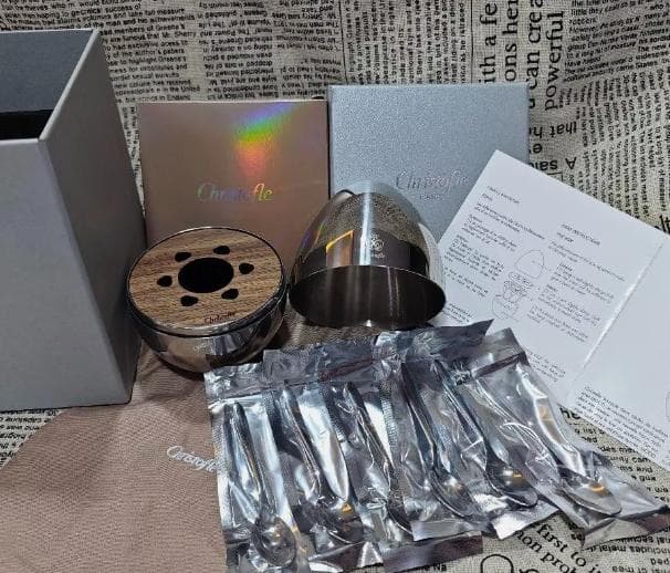 Christofle ムード コーヒー エスプレッソスプーン6本セット