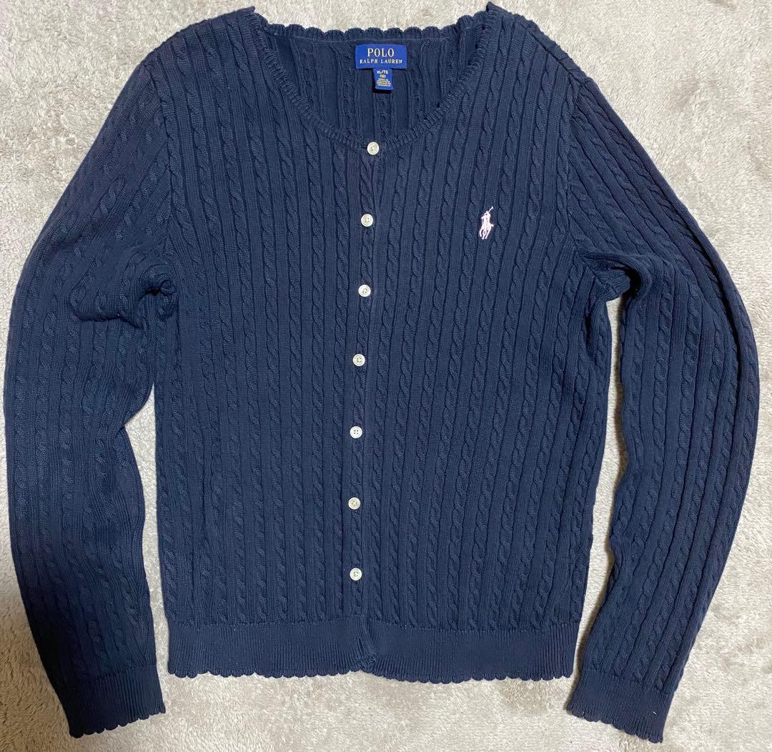 Polo Ralph Lauren ネイビー カーディガン