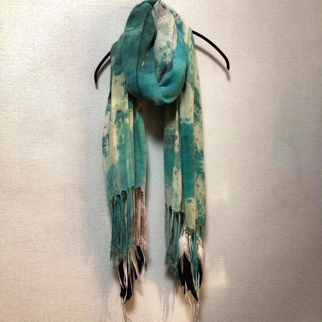 KMRiiフリンジフェザーストール