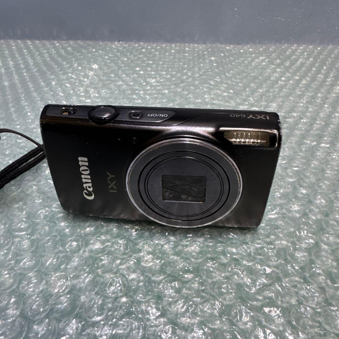 Canon IXY 640 コンパクトデジタルカメラ ブラック