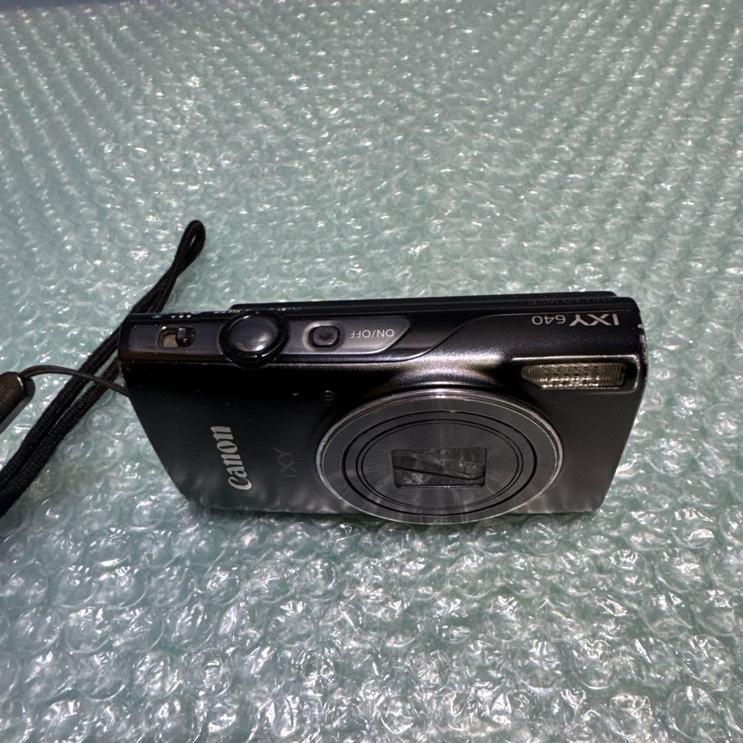 Canon IXY 640 コンパクトデジタルカメラ ブラック