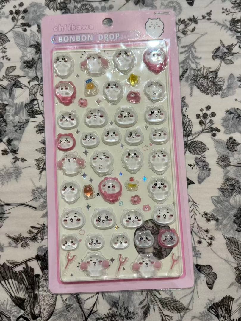 ちいかわ ボンボンドロップシール 3Dシール 80セット
