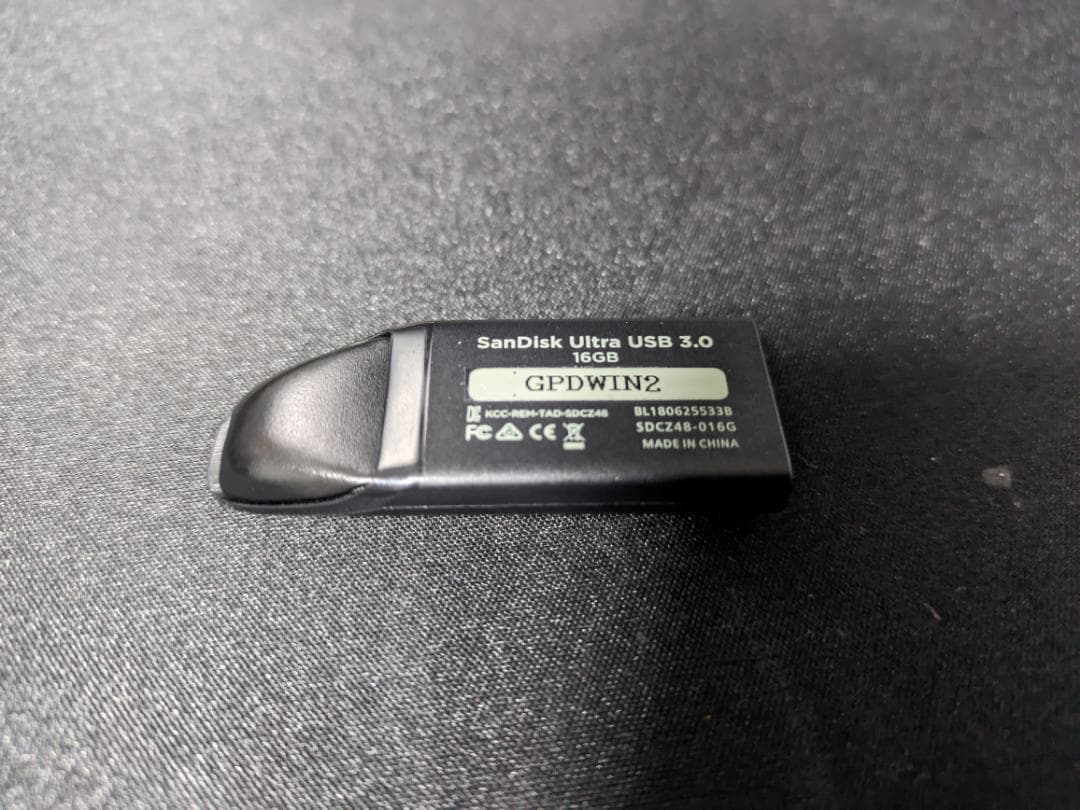 ジャンク　GPDWIN2