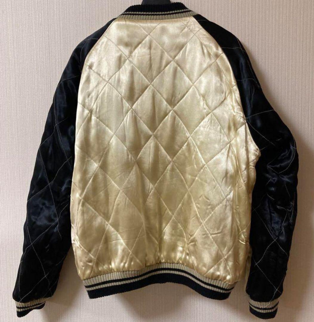 CROPPED HEADS 零戦 別珍×サテンキルト スカジャン M