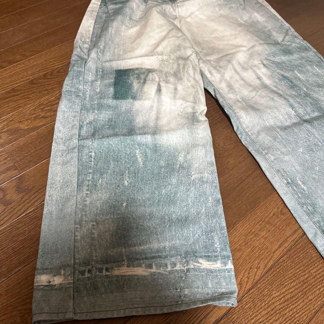 Six M/シックスエム　トロンプルイユデニムパンツ