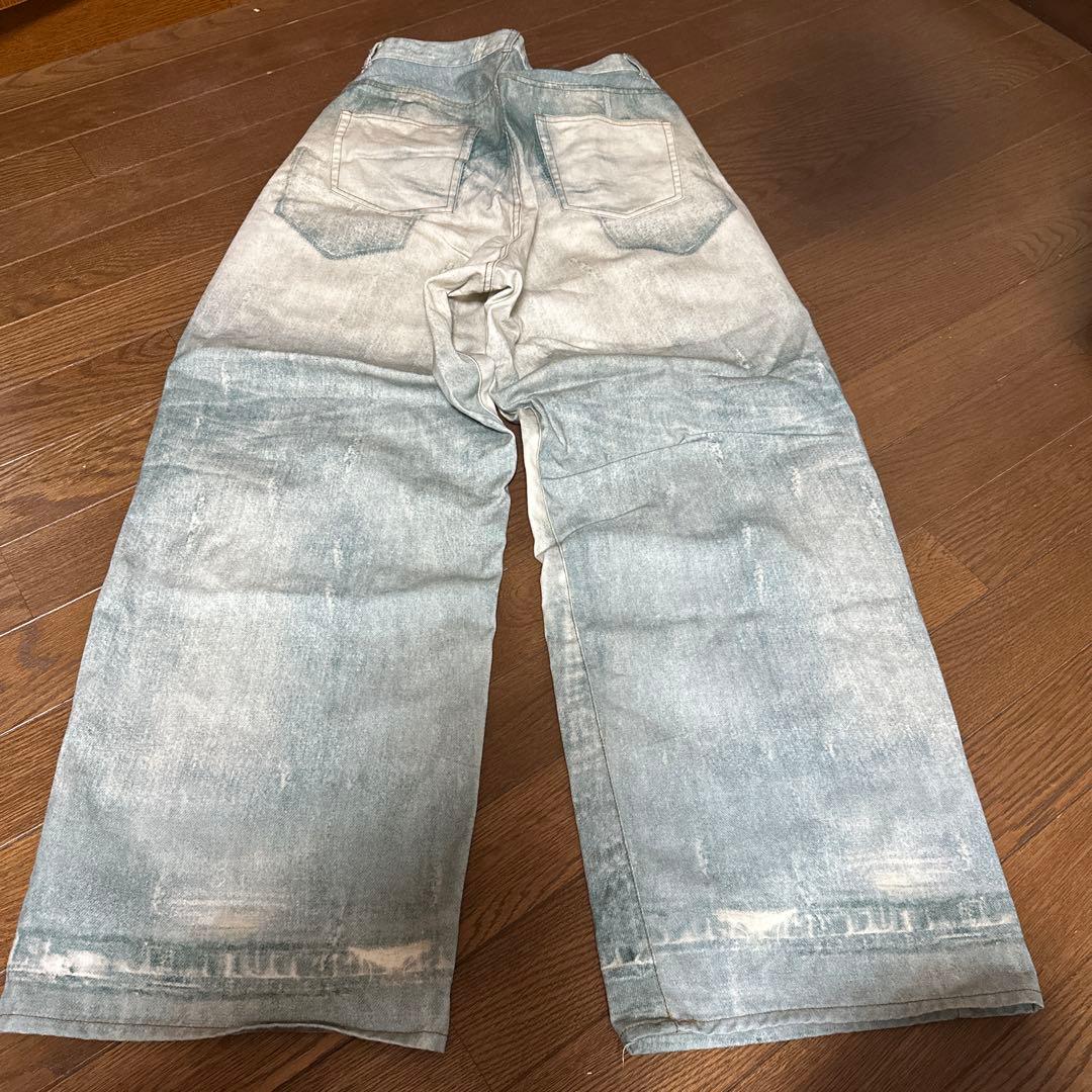 Six M/シックスエム　トロンプルイユデニムパンツ