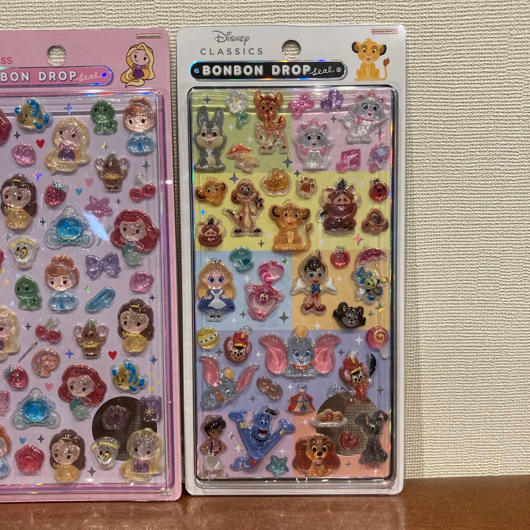 ◉ボンボンドロップシール◉ディズニー3種❇︎正規品❇︎