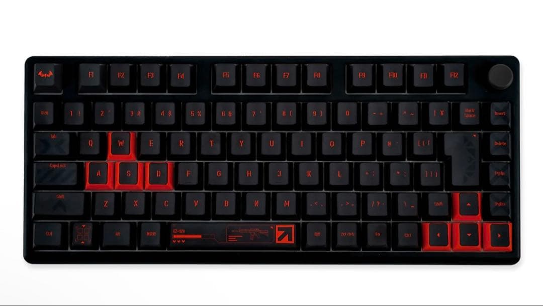 【未開封品】にじさんじ × ふもコレ キーボード＆キーキャップ セット 葛葉