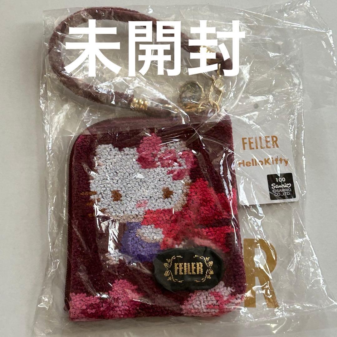 フェイラー　サンリオ　ハローキティ　サイドポーチ
